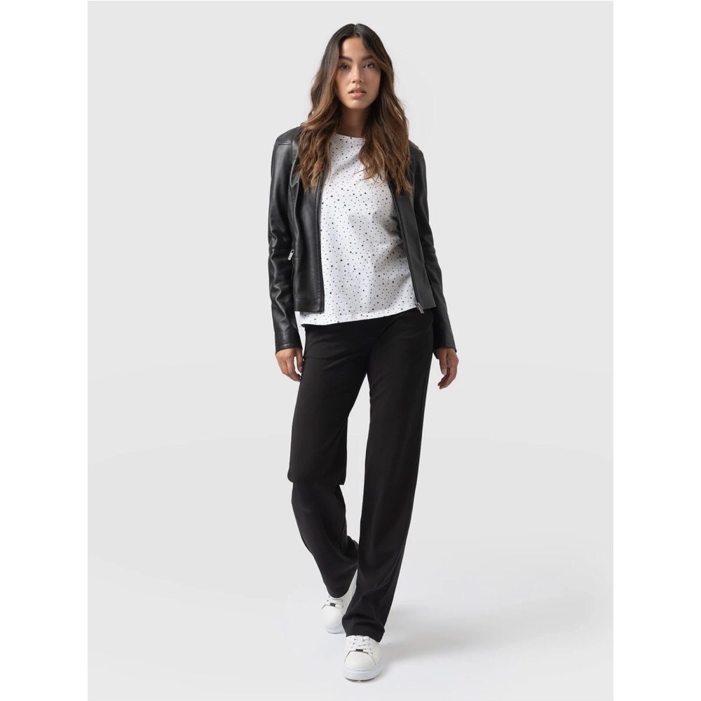 Saint + Sofia APARTMENT PANT - BLACK - NWT